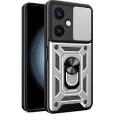 Mobify Vivo Y27 Kılıf Tam Koruma Sağlayan Armaggeddon Premium Sert Silikon Kapak