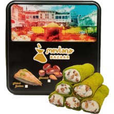 Mevlana Bazaar Elmalı Velet Sarma Lokum 1000 GR