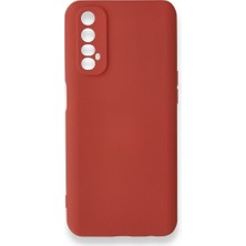Mobify Realme 7 Kılıf Içi Kadife Kaplı Telefonu Çizmeyen Hafif Yapılı Flexfit Silikon Kapak