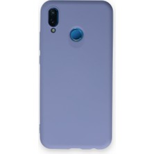 Mobify Huawei P20 Lite Kılıf Içi Kadife Kaplı Telefonu Çizmeyen Hafif Yapılı Flexfit Silikon Kapak