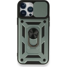 Mobify iPhone 13 Pro Kılıf Tam Koruma Sağlayan Armaggeddon Premium Sert Silikon Kapak