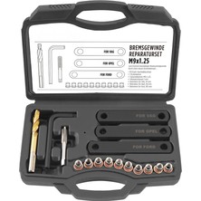 Brio Fren Dişi Tamir Takımı M9X1.25 Fren Kaliperi Alet Seti 16 Parça