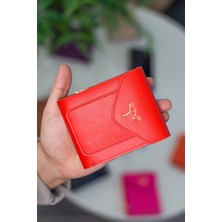 Garbalia Peru Vegan Deri Bozuk Para Gözlü Bol Kartlıklı Mini Kadın Cüzdanı