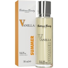 Bettina Barty Summer Vanilla Eau De Toilette 50 ml – Ferah Vanilya Kokusu, Edt Kadın Parfümü