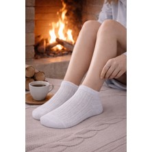 Gigi Giyim File Detaylı Kısa Konçlu Kadın Çorap