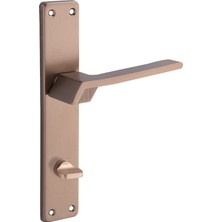 Nobel Güneş Kapı Kolu Naturel Bronz Aynalı Wc Sağ