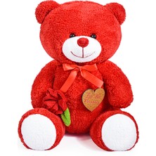 Özgüner Oyuncak 70 cm Elinde Gül Tutan Ayıcık (İyi Ki Varsın)