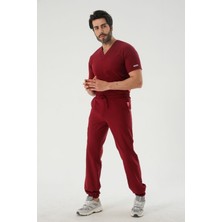 Almesta Premium Aze 967 Cerrahi Pantolon - Bordo