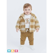 M.Ç Family Store Bebek 3lü Montlu Kombin Kalın Kışlık Alt Üst Takım Baby Outfit