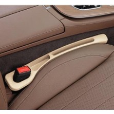 Temiz Pazar Bej Rengi Araba Koltuk Arası Düşme Engelleyici Organizer 2 Li