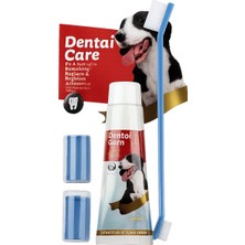 Gold Be Köpekler Için Diş Bakım Seti – Diş Macunu + Çift Başlıklı Fırça + Parmak Fırça