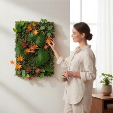 Erhan Flowers Yapay Çiçek Duvar Kaplama 40X60 cm