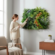 Erhan Flowers Yapay Çiçek Duvar Kaplama 40X60 cm