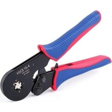 4 Köşe Izoleli Kablo Ucu Sıkma Pensesi 0.08-16 Mm² HSC10 16-4 | Profesyonel Seri