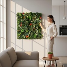 Erhan Flowers Yapay Çiçek Duvar Kaplama 40X60 cm