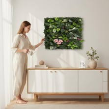 Erhan Flowers Yapay Çiçek Duvar Kaplama 40X60 cm