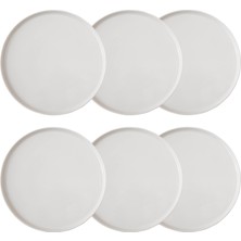 Ephesus Whıte Servis Tabağı Seti 6lı -26CM
