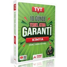 Paraf Yayınları Paraf Akademi Tyt Kimya 10 Günde Temel Atma Garanti Video Ders Ki