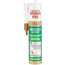 10 Adet Somafix Genel Amaçlı Silikon Şeffaf Somafix SE280 - 280GR