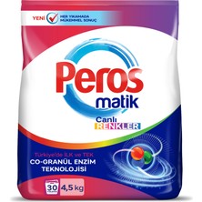 Peros Matik Canlı Renkler 4,5kg