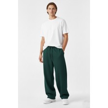 Wekame Erkek Baggy Oversize 3 Iplik Bol Paça Mevsimlik Eşofman