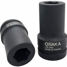 Osaka 1" Altı Köşe Havalı Derin Lokma 22 mm