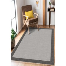 Pelura Halı Çerçeveli Modern Dijital Baskı Yıkanabilir Kaymaz Taban Halı