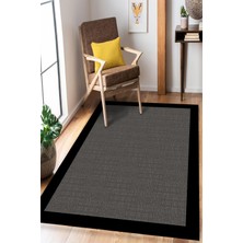 Pelura Halı Çerçeveli Modern Dijital Baskı Yıkanabilir Kaymaz Taban Halı