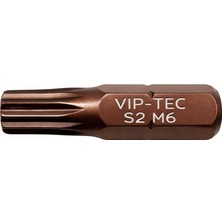VIP-TEC M6 Splıne Bits Uç 25 mm