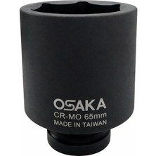 Osaka 1" Altı Köşe Havalı Derin Lokma 65 mm