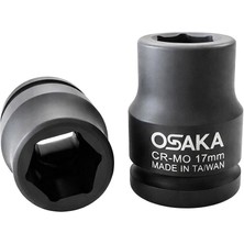 Osaka 1/2 Altı Köşe Havalı Lokma 17 mm
