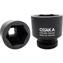 Osaka 1" Altı Köşe Havalı Lokma 50 mm