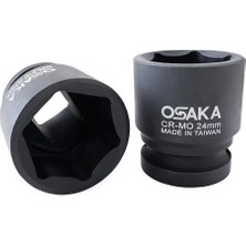 Osaka 1/2 Altı Köşe Havalı Lokma 24 mm