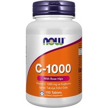 Now C-1000 With Rose Hips 100 Tablet