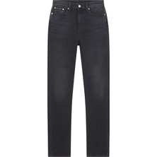 Calvin Klein Authentıc Slım Straıght Kadın Siyah Kot Pantolon