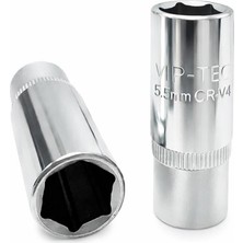 Vip-tec Vıp-Tec 1/4 Altı Köşe Derin Lokma 5.5 mm