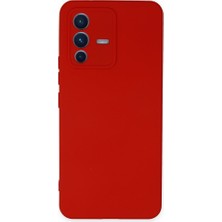 Mobify Vivo V23 5g Kılıf Içi Kadife Kaplı Telefonu Çizmeyen Hafif Yapılı Flexfit Silikon Kapak