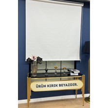 Volper Mekanik VP1400 İthal Mat Kalın Kumaşlı Stor Perde Eteksiz (Kırık Beyaz)