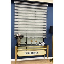 Volper Mekanik Vp 915 Bambu Düz Zeminli Zebra ve Stor Perde Etek Dilimli (Açık Gri)