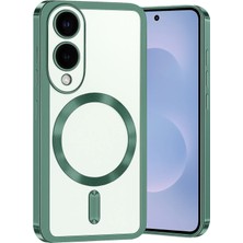Royal Case Samsung Galaxy S25 Edge Kılıf Magsafe Özellikli ve Şık Yapılır Fly Slicone Premium Silikon Kapak Ryc/kross Magneticsafe