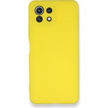 Mobify Xiaomi Mi 11 Lite Kılıf Içi Kadife Kaplı Telefonu Çizmeyen Hafif Yapılı Flexfit Silikon Kapak