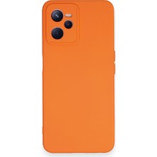 Mobify Realme C35 Kılıf Içi Kadife Kaplı Telefonu Çizmeyen Hafif Yapılı Flexfit Silikon Kapak