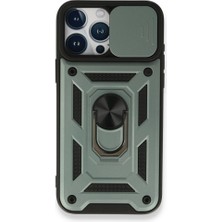 Mobify iPhone 15 Pro Kılıf Tam Koruma Sağlayan Armaggeddon Premium Sert Silikon Kapak