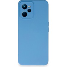 Mobify Realme C35 Kılıf Içi Kadife Kaplı Telefonu Çizmeyen Hafif Yapılı Flexfit Silikon Kapak