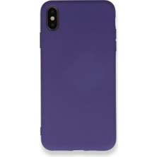 Mobify iPhone Xs Max Kılıf Içi Kadife Kaplı Telefonu Çizmeyen Hafif Yapılı Flexfit Silikon Kapak