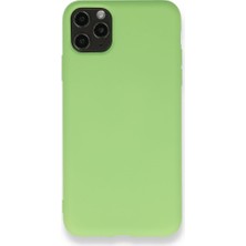 Mobify iPhone 11 Pro Max Kılıf Içi Kadife Kaplı Telefonu Çizmeyen Hafif Yapılı Flexfit Silikon Kapak