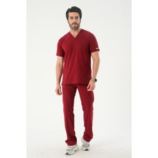 Almesta Premium Atlanta-Ü-Atlanta-A Erkek Cerrahi Takım - Bordo