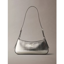 Calvin Klein Ck Metalik Küçük Omuz Kadın Metalik Gri Çapraz Çanta LV04F3304G-3JH