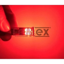 Femex Platinum Kırmızı T10 12 Smd 3030 Chip LED Ampul Aktif Canbus