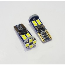 Femex Platinum Turuncu Ampul T10 12 Smd 3030 Chip LED Aktif Canbus
